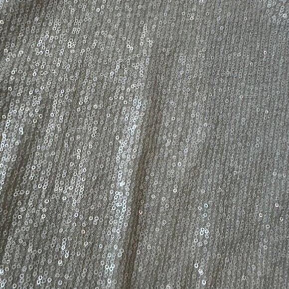 ALLSAINTS Juela Women's White Sequined Stretch Sweater Lined, XS - Picture 4 of 11